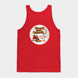 Skate University • Let the Good Times Roll • Milwaukee, Wisconsin Tank Top